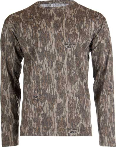 Habit Bear Cave Long Sleeve - Tee Mo Bottomland Large