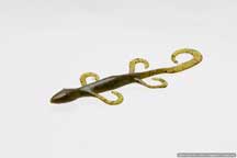 Zoom Lizard 6" 9/bag Green Pumpkin