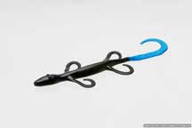 Zoom Lizard 6" 9/bag Black/Blue Tail