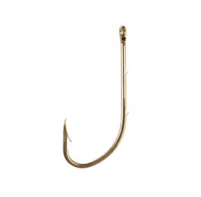 Eagle Claw Bronze Baitholder Hook 100ct Size 1/0