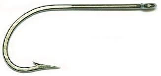 Mustad O'Shaughnessy Hook Stainless 100ct Size 2