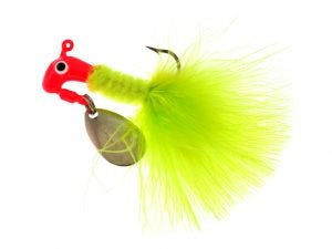Blakemore Road Runner Maribou 1/16 Red/Chartreuse 12/cd