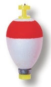 Betts Snap On Weighted Pear 1.25" 50ct Red/White