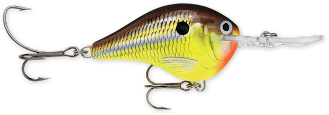 Rapala DT Series 3/5 Hot Mustard