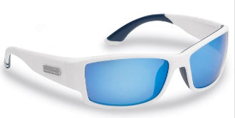 Flying Fisherman Razor Matte White Smoke/Blue Mirror