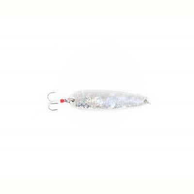 Nichols 5" Flutter Spoon 1 1/8oz Shattered Glass Silver