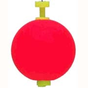 Comal Snap-On Weighted Round Float 1.50" 25/bag Red