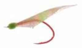 Boss Kat Sabiki Rig Glow/Rainbow 6-Hook Size 4