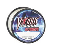 Vicious Ultimate Clear/Blue Mono 1/4lb 17lb