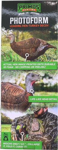 Primos Turkey Decoy Photoform - Leading Hen!