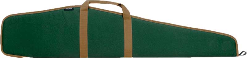 Bulldog Rifle Case 48" Green - W/tan Trim 5/8" Padding