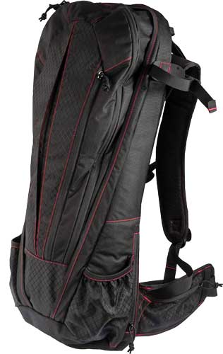 Grey Ghost Gear Apparition Bag - Blk/blk Diamond W/red Stitch
