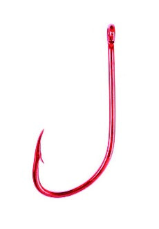 Eagle Claw Offset Red Hook 10ct Size 1