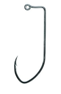 Eagle Claw Pro-V Jig Hook Platinum Black 100ct Size 4