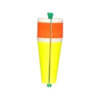 Comal Poppin Floats Slotted Weighted 3" Red/Yellow 12ct