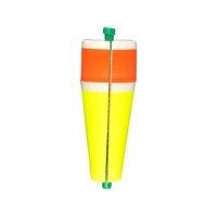 Comal Poppin Floats Slotted Weighted 5" Red/Yellow 12ct