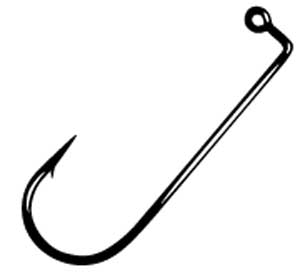 Gamakatsu Jig Hook 90 Round Bend Heavy 25pk 5/0