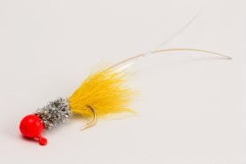 Slater Original Jig 1/32 Red/Silver/Yellow #6 Hook 2pk
