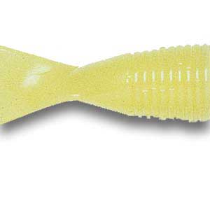 Action Bait 3" Curly Grubs 25pk Silk Chartreuse