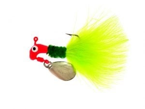 Blakemore Road Runner Maribou 1/32 Red/Green/Chartreuse 12/cd