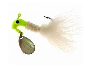 Blakemore Road Runner Maribou 1/32 Chartreuse/White 12/cd