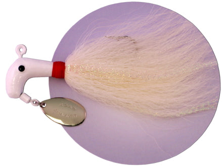 Blakemore Road Runner Bucktail 1/2oz 4/0 Wh/Rd/Wh 6/cd