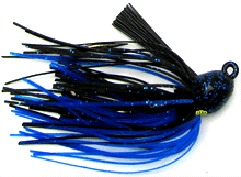 Strike King Bitsy Flip 1/2oz Black/Blue