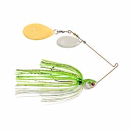 Booyah Covert 3/8oz Chart/White N/G-Indiana Tandem