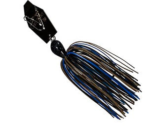 Z-Man Big Blade Chatterbait 1/2oz Black/Blue Candy