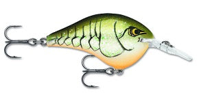 Rapala DT Series 3/8 2" Chart Rootbeer Craw