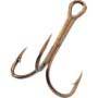 Eagle Claw Bronze Lazer Treble 5ct Size 2