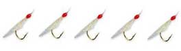 Eagle Claw Sabiki Rigs White/Glow Size 10