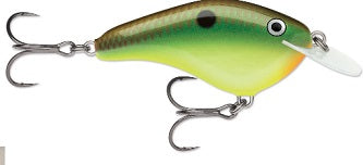 Rapala Ott Garage Slim 6' 1/2 2.75" Hot Copper Green Shad