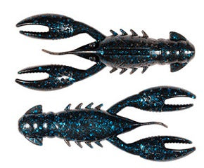 Z-Man Pro CrawZ 3.5" 3pk Black Blue Flake