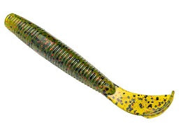 Strike King Rage Ned Cut-R Worm 3” 9pk Watermelon Red