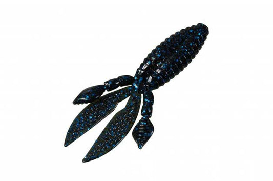 Strike King Rodent 3" Black Blue Flake