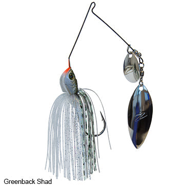 Z-Man Slingbladez Spinnerbait 1/2 Wil/Col Greenback Shad