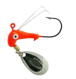 Blakemore Roadrunner Head Weedless 1/8 #1 2ct Fluor Red