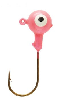 Eagle Claw Ball Head Jig 1/32 10ct Pink