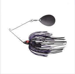 War Eagle Night Time Spinnerbait 1/2oz  BNK Black Purple