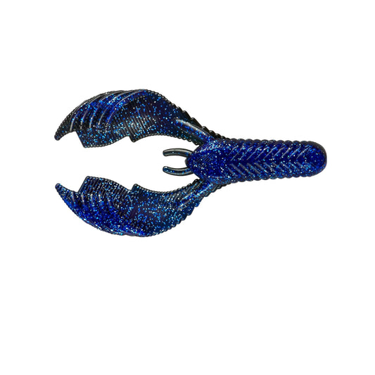 Yum Craw  Chunk 3.75" 8ct Black/Blue Shadow