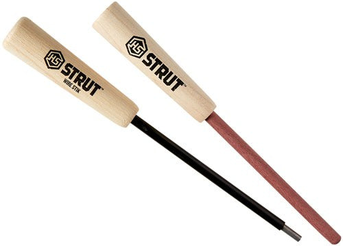 Hs Strut Call Striker Twin - Pack For Pot Style Carbon/wood – black-bomb