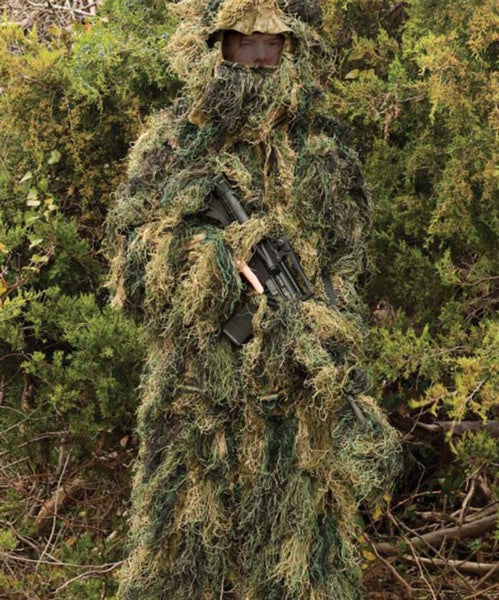 Red Rock Ghillie Suit Woodland - 5 Piece Adult Xl/xxl