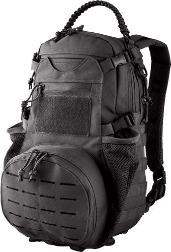 Red Rock Ambush Pack Black - W/ Collapsilbe Mesh Gear Pockt