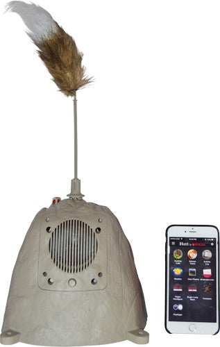 Ihunt Bluetooth Predator Decoy - & Caller W/ihunt App By Ruger