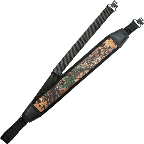 Grovtec Flex Sling Elastic - Polymer W/swivels Realtree Xra