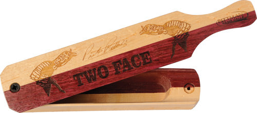 Pittman Game Calls Two Face - Box Turkey Call Prpl Hrt/maple