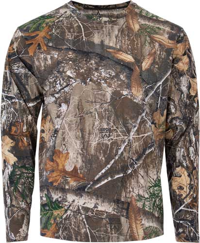 Habit Bear Cave Long Sleeve - Tee Realtree Edge Large