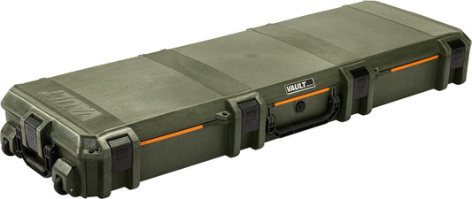 Pelican Vault Double Rifle - Case W/ Wheels/foam 53" Odg