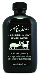 Tinks Deer Lure #69 Doe-in-rut - 4fl Oz Squirt Top Bottle